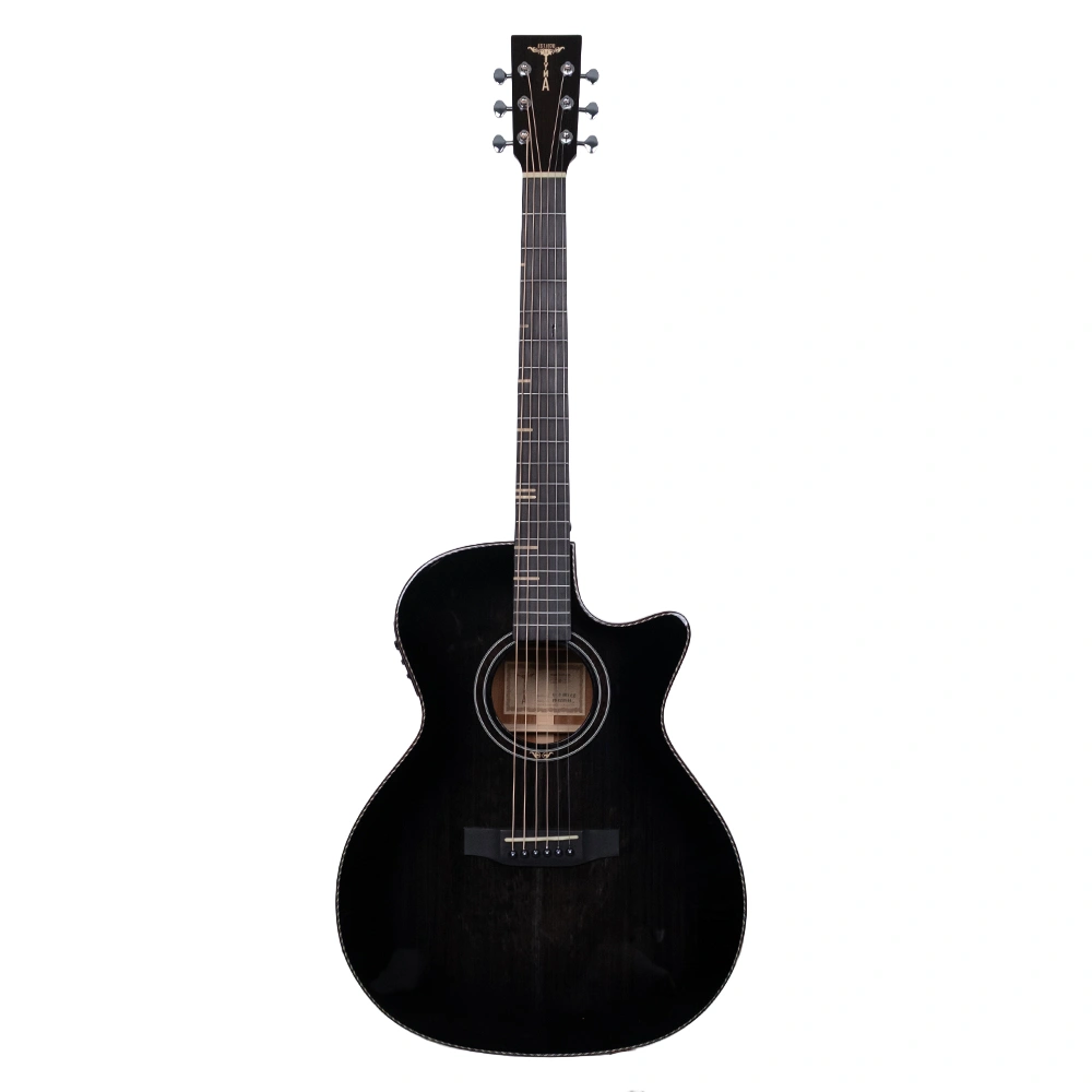 TYMA G-10 BKS CE Cutaway Elektro Akustik Gitar